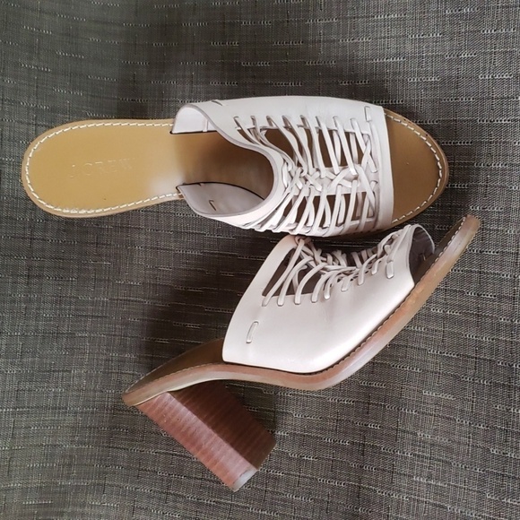 J CREW heels/ sandals 9.5 - Picture 1 of 10